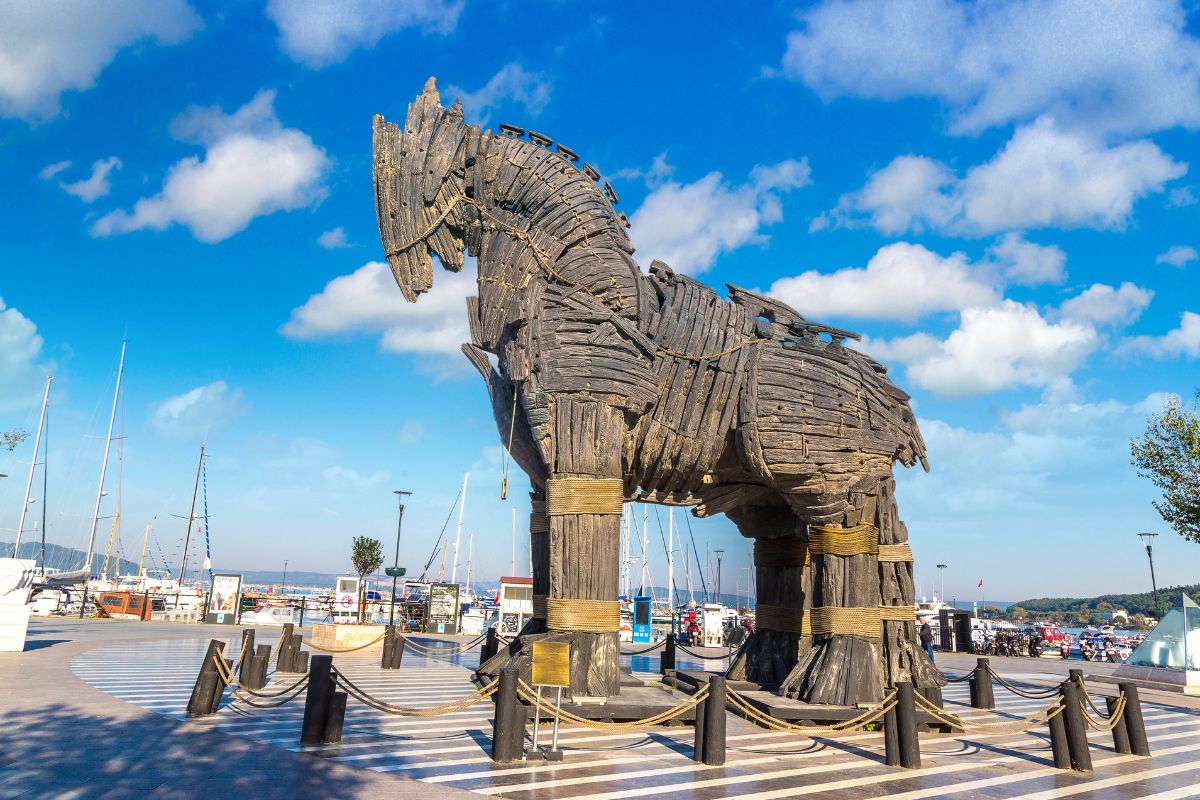 ทัวร์ตุรกี ม้าไม้เมืองทรอย (Trojan Horse) โดย LetsGoTour.net